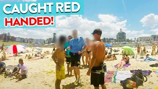 Caught! Men Being Inappropriate At Bondi