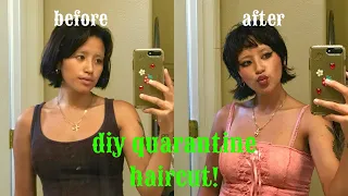 mullet/shag haircut ~ quarantine haircut