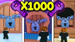 I Used 1,000 SECRET KEYS And GOT THIS... (Pet Simulator 99)