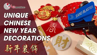 How to Make Easy Decor Ideas for Chinese New Year? Do it now with this Simply Sandblaster.