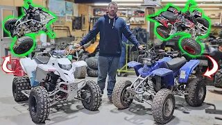 I Tricked Out 2 Yamaha Blaster's to SURPRISE my Kids for Christmas! (SHOCKING RESULTS!)