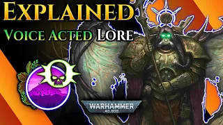 Mortarion - 40k's Greatest Hypocrite? - Voice Acted 40k Lore - Entire Character History