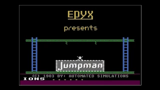 Jumpman Jr Intro Screens - Coleco/Atari 8 Bit/C64