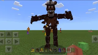 REAL FIVE NIGHTS AT FREDDYS 4 MOD in Minecraft PE