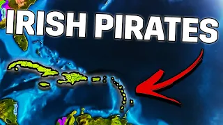 I escaped to the NEW WORLD as IRISH PIRATES in EU4