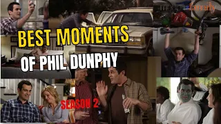 BEST MOMENTS of Phil Dunphy + Bloopers | Season 2 | Modern Family