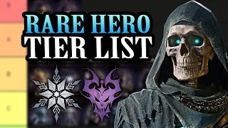 TIER LIST 💙 Rare Heroes ❄️ Ice & Necrosis ☠️ Dragonheir: Silent Gods
