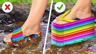 Incredibly Smart Shoes Hacks! | Simple Tricks to Keep Your Feet Nice and Smooth