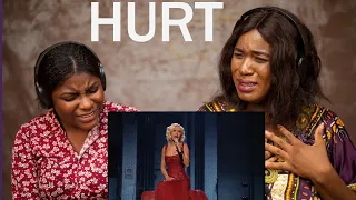 Our First Time Hearing Christina Aguilera Live - Hurt (REACTION)