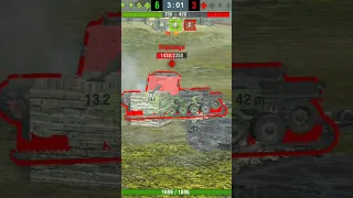 WT Auf  PZ.IV goes 7200 Damage in WoT Blitz | #short