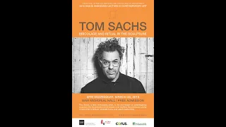 Tom  Sachs - Shenkman Lecture in Contemporary Art 2018