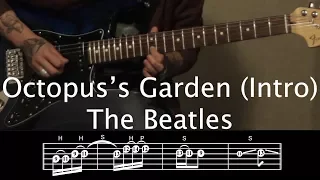 How to Play Octopus's Garden (Intro) by The Beatles with TAB- Jen Trani