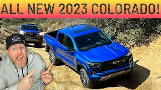 FIRST DRIVE IMPRESSIONS of the ALL NEW 2023 Chevrolet Colorado!