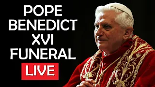 LIVE: Pope Francis presides over funeral of former Pope Benedict