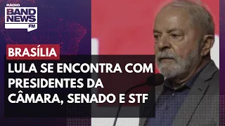 Lula desembarca em Brasília para encontros com presidentes da Câmara, Senado, STF e TSE