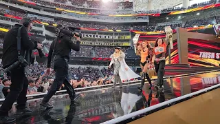 Becky Lynch, Lita & Trish Straus Wrestlemania Entrance #wwe #wrestlemania #beckylynch #trishstratus