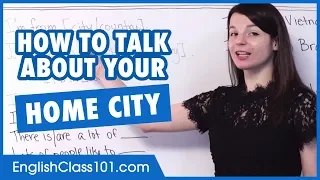 Talking About Your Hometown in English - Basic English Phrases