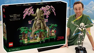 LEGO ZELDA Great Deku Tree! Tables "Finalized" UCS General Grievous Placed!