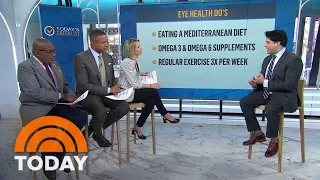 Eye health: What to know about diet, screen time and makeup
