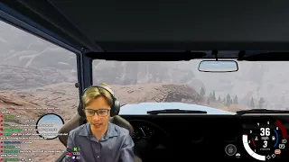 Jaden Williams Drives Off Cliff... In BeamNG