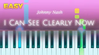 Johnny Nash - I Can See Clearly Now - EASY Piano TUTORIAL by Piano Fun Play