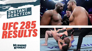 UFC 285 Results: Jon Jones vs. Ciryl Gane | Shevchenko-Grasso | UFC 285 Reaction | Morning Kombat