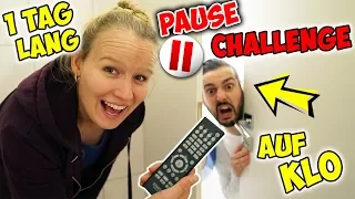 1 TAG LANG PAUSE CHALLENGE! Kaan & Kathi pranken sich den ganzen Tag gegenseitig!