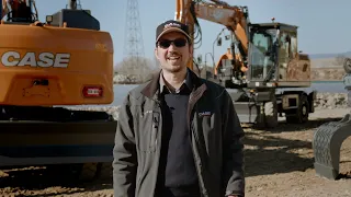 Europe: CASE E-Series Wheel Excavators range - Walkaround