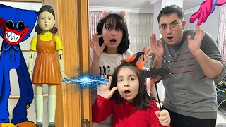 ZEYNEP HİRANUR SQUİD GAME POPPY PLAYTİME/CADI TEYZE/الدكتورة لانا اعطت نواف اكبر ابرة ..!!