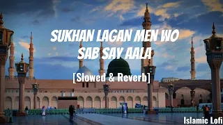 Sukhan Lagan Men Wo Sab Say Ala ( Slowed & Reverb ) || Zaheer Usmani Lofi Naat @Islamic_Lofi.