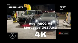 Audi RSQ3 VS Mercedes G63 AMG