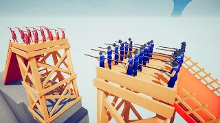 Wooden Towers Takeover Tournament | Totally Accurate Battle Simulator TABS