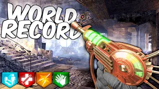 World At War Zombies 4 Player WORLD RECORD! Round 40 Nacht Der Untoten