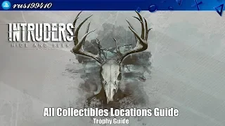 Intruders: Hide and Seek - All Collectibles Locations Guide (Trophy Guide) rus199410 [PS4]