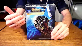 Avengers: Infinity War Best Buy Exclusive 4K Steelbook UNBOXING/REVIEW