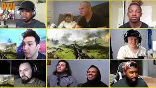 battlefield 5 : 1st official gameplay - video trailer 2018 Mashup Reactions