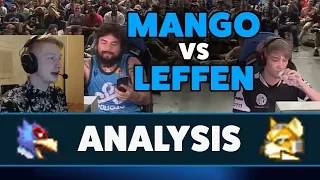 Falco (Mango) Vs. Fox (Leffen) TBH8 - Analysis (High Level)