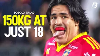 Posolo Tuilagi: The Phenomenal 150kg Force at Just 18 / Highlights