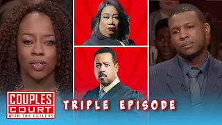 Triple Episode: Woman Thinks "Tell-Tale Signs" Mean Her Husband Is Still Cheating | Couples Court