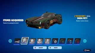 How To Get Mandalorian Steel Beskar NOW FREE In Fortnite (Unlocked Beskar Rocket League Car)