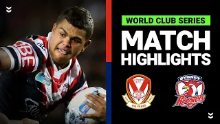 St Helens v Sydney Roosters | Match Highlights | NRL World Club Series | 2016