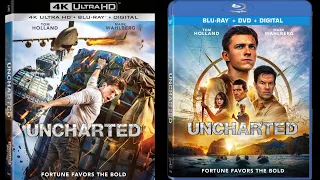 Uncharted 4K Blu-ray vs Blu-ray Comparison (HDR version)