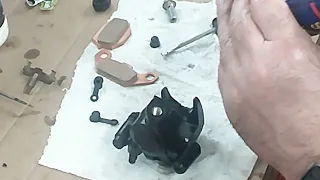 How to rebuild an ATV brake caliper.