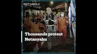 Weekly anti-Netanyahu protests continue in Israel