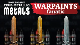 Warpaints Fanatic | How to Paint True-Metallic Metals (TMM)