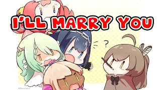 "I'll marry you"