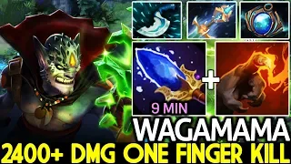 Wagamama [Lion] 2400+ Damage AOE One Finger Kill Destroy Pub 7.21 Dota 2