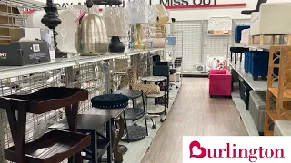 BURLINGTON FURNITURE CHAIRS TABLES OTTOMANS HOME DECOR SHOP WITH ME SHOPPING STORE WALK THROUGH