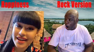 Reaction to Diana Ankudinova - Happiness rock version | Диана Анкудинова - Счастье (рок-версия)