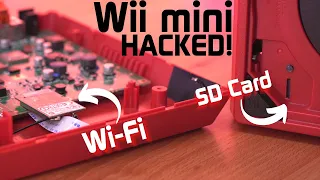 Wii Mini is a HOMEBREW BEAST After These Hacks And Mods! | WiFi + SD Card Reader + Reset Button!